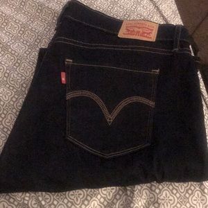 Levi curvy bootcut stretch